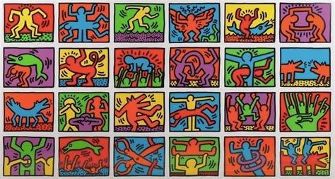 keith haring semiotics